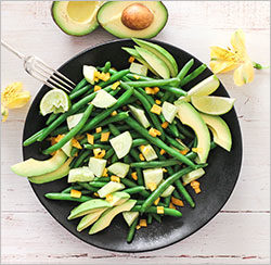 Green Bean Cucumber Avocado Salad